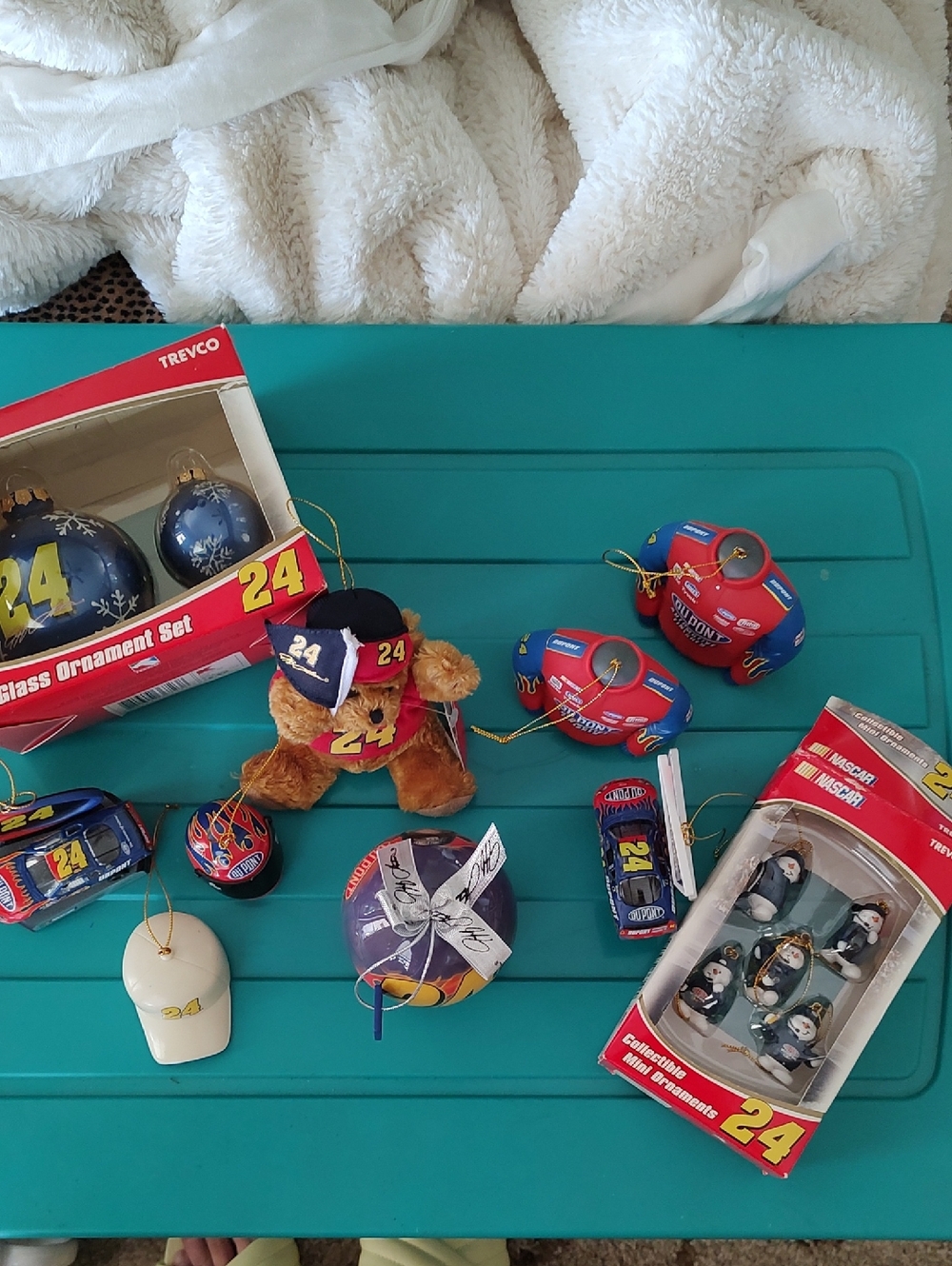 Bundle Of Jeff Gordon NASCAR Ornaments
